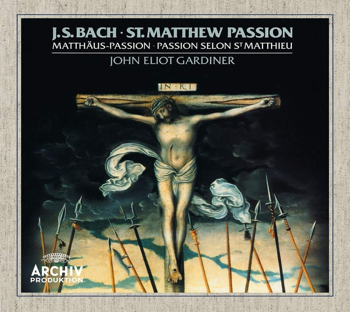 BACH / JOHN ELIOT GARDINER / MONTEVERDI CHOIR - Bach: St Matthew Passion BWV 244 - [CD]