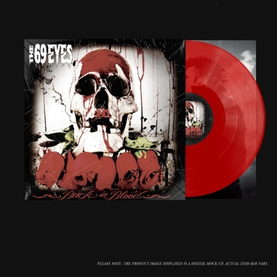 The 69 Eyes - Back In Blood - Limited Edition - (Clear & Red Vinyl)