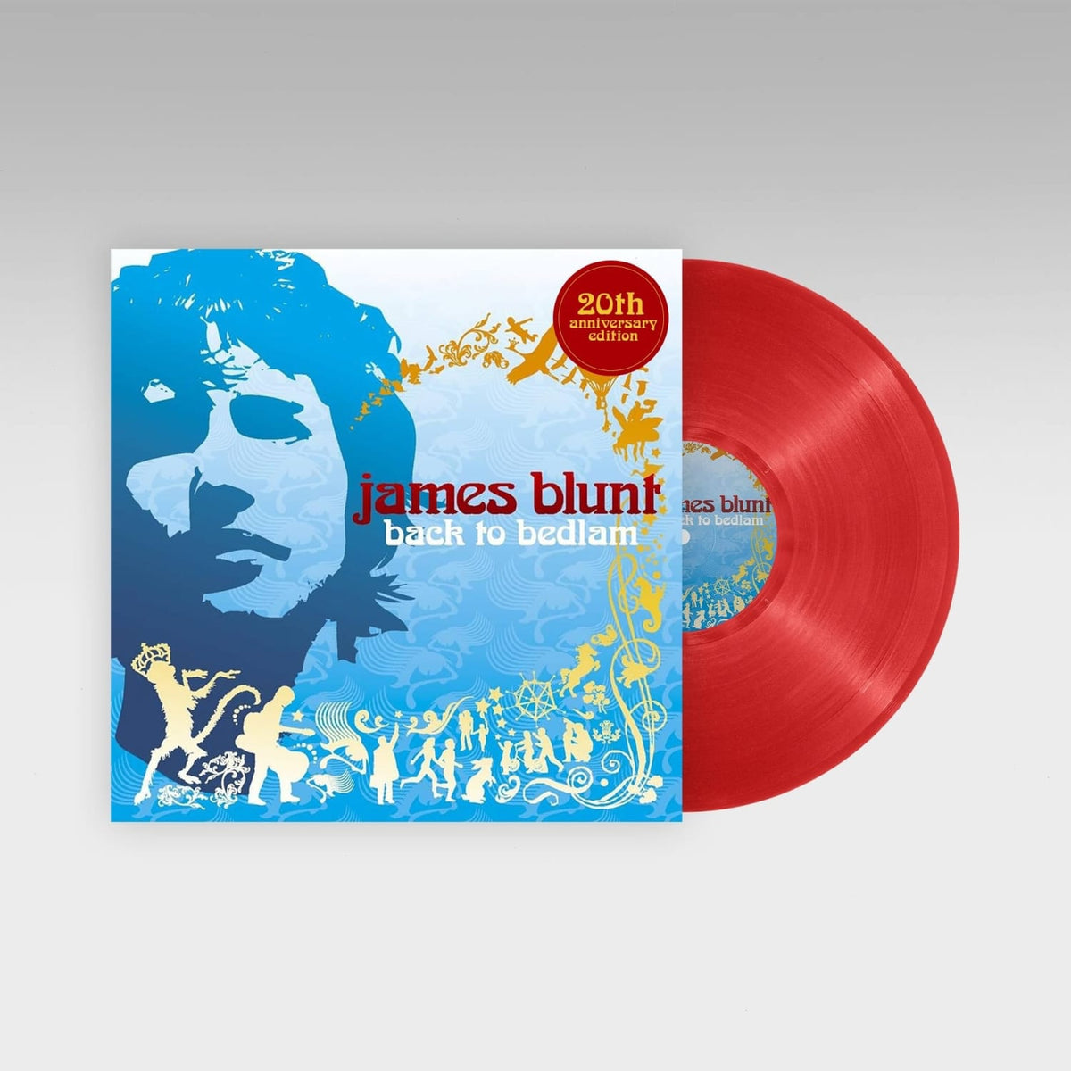James Blunt - Back To Bedlam (20th Anniversary Edition) - (Colored , Red, Anniversary Edition, Remastered) - [Vinyl]