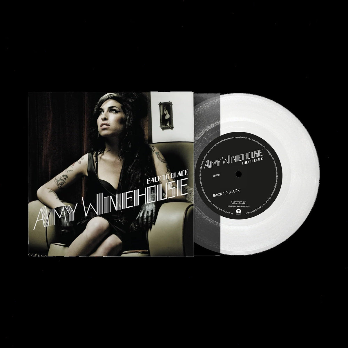 Amy Winehouse - Back To Black / Valerie - Clear - [Vinyl]