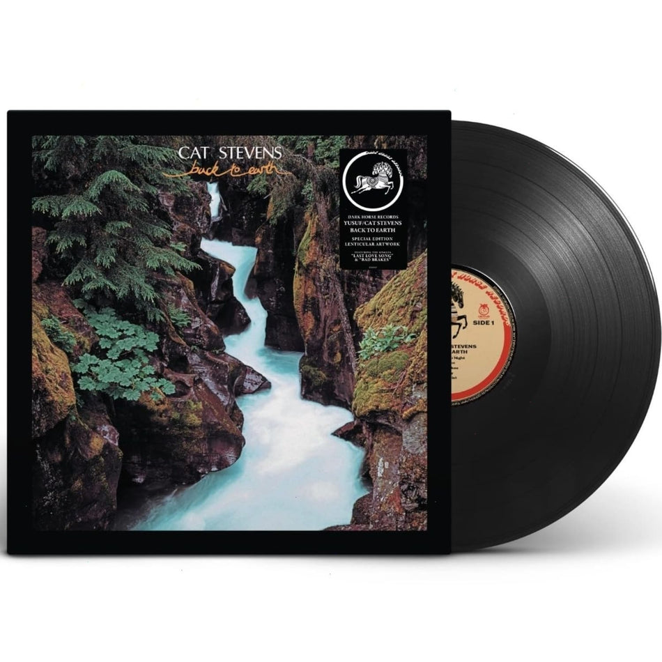 Cat (Yusuf) Stevens - Back To Earth - (Indie Exclusive, Limited Edition, 180 Gram Vinyl, Lenticular Cover) - [Vinyl]