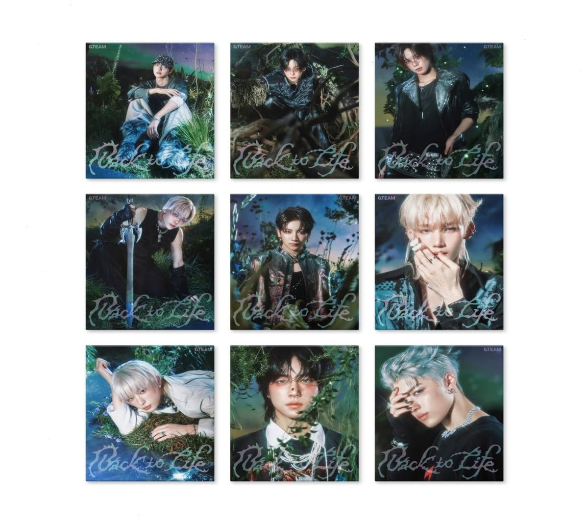 & Team - &TEAM KR 1st Mini Album 'Back to Life' [ROAR ver.] - (Photo / Photo Card, Postcard, Bookmark) - [CD]