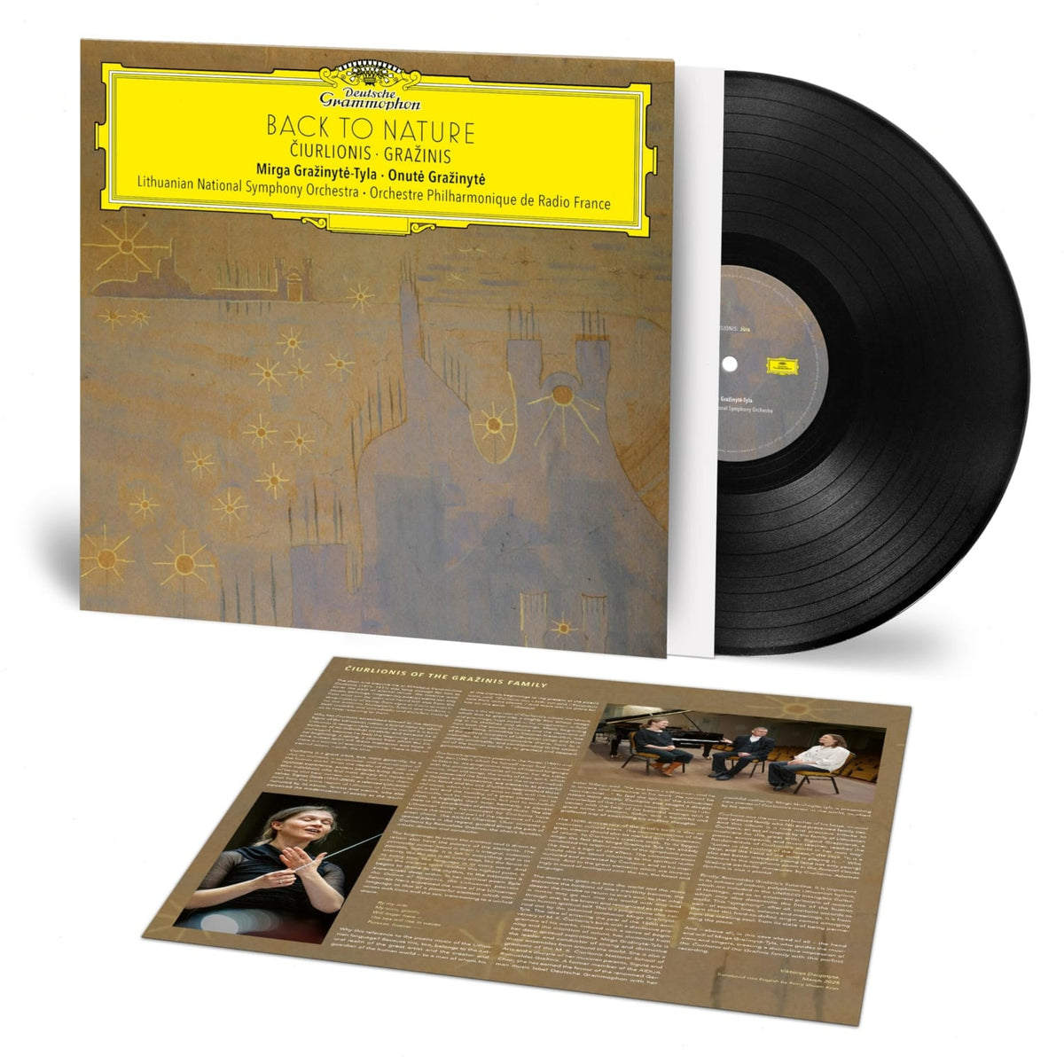 MIRGA GRAZINYTE-TYLA / ONUTE GRAZINYTE - Back to Nature: Ciurlionis & Grazinis - [Vinyl]