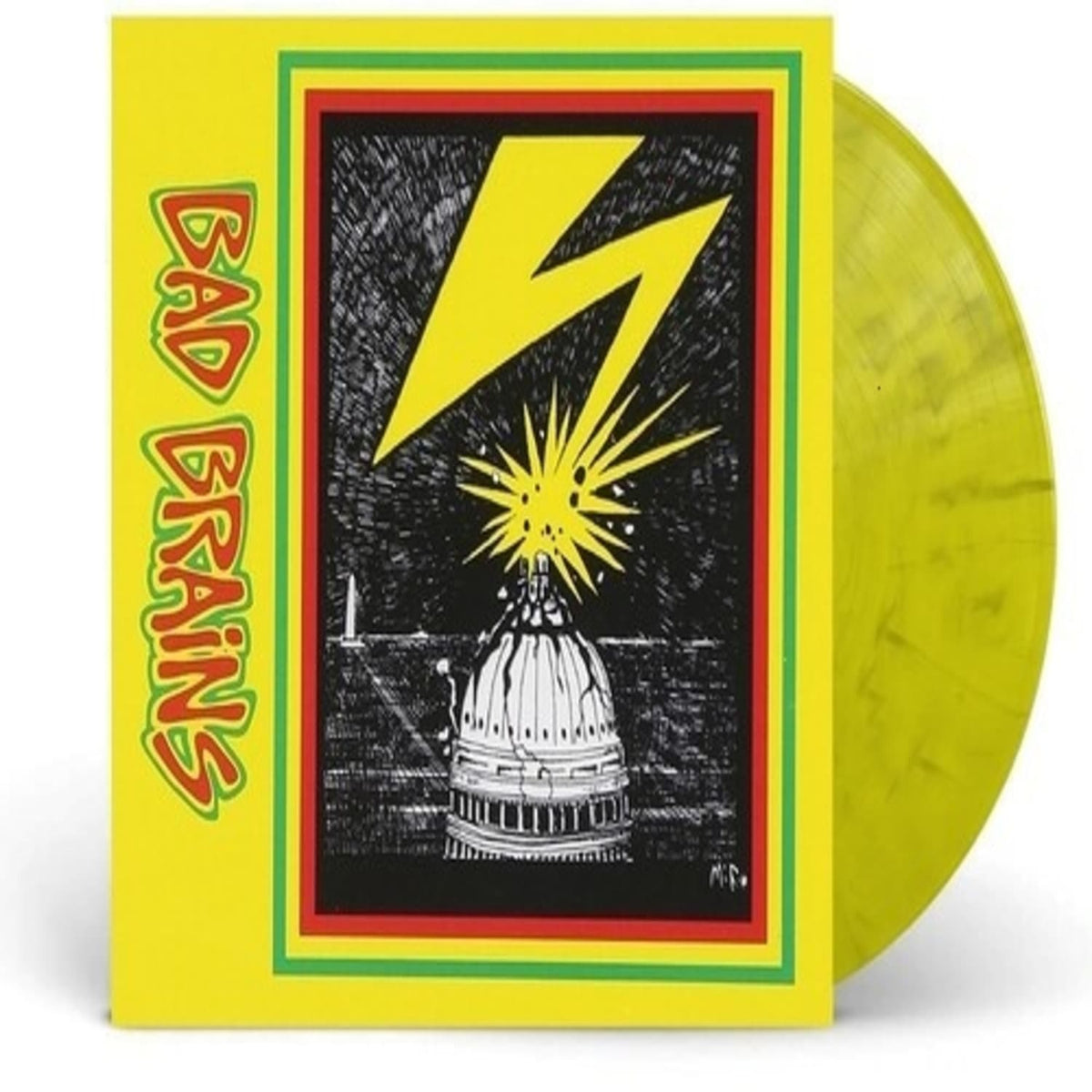 Bad Brains - Bad Brains (Banana Peel) - (Colored Vinyl, Yellow, Black) - [Vinyl]