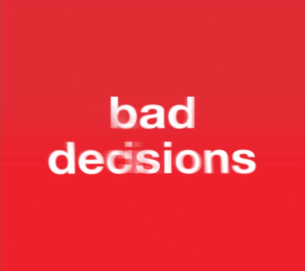 BENNY BLANCO / BTS / SNOOP DOGG - Bad Decisions - (Indie Exclusive) - [CD Single]