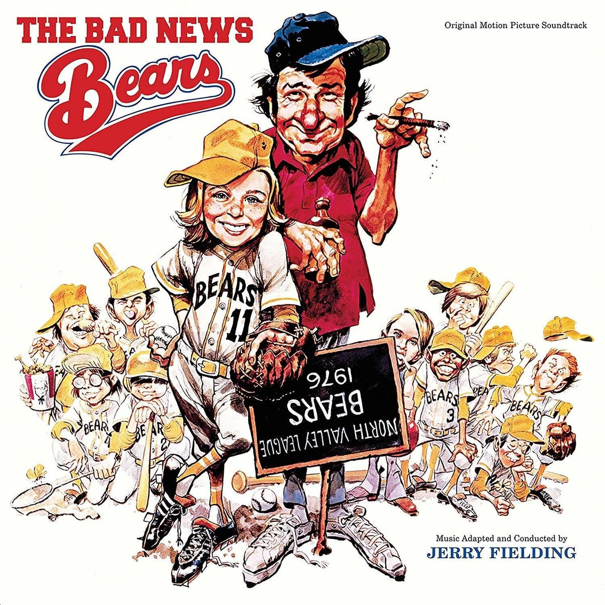 Jerry Fielding - The Bad News Bears (Original Motion Picture Soundtrack) - (Limited Edition, Colored , Yellow) - [Vinyl]