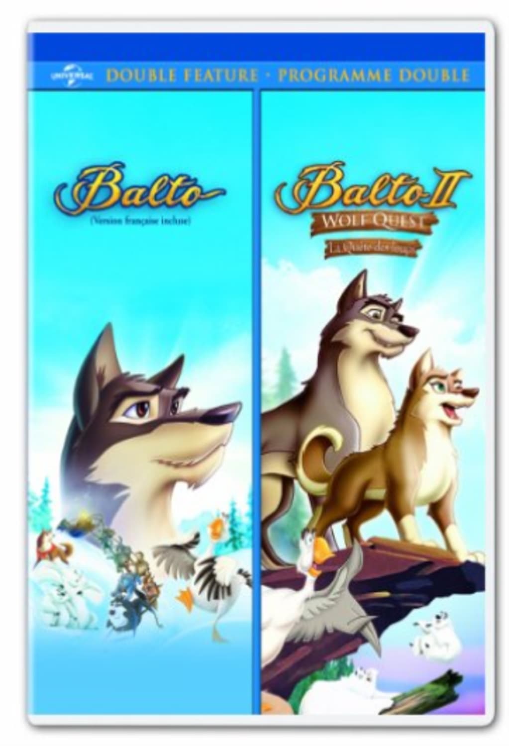 BALTO / BALTO II: WOLF QUEST DOUBLE FEATURE - [DVD]