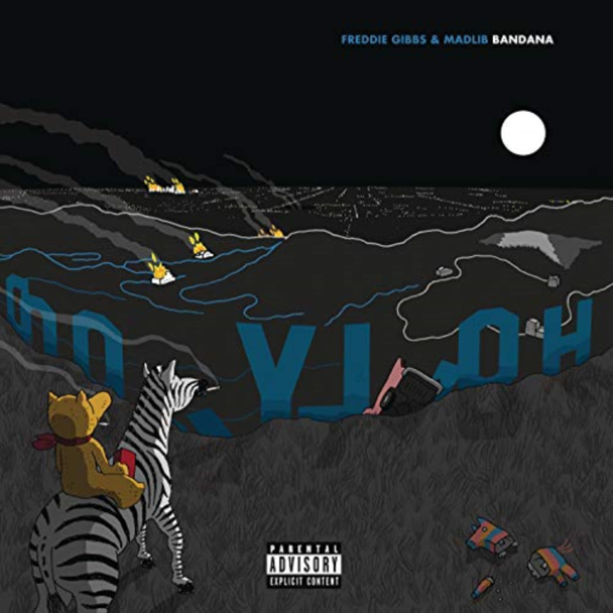 Freddie Gibbs & Madlib - Bandana [Explicit Content] - (Parental Advisory Explicit Lyrics, 150 Gram Vinyl) - [Vinyl]