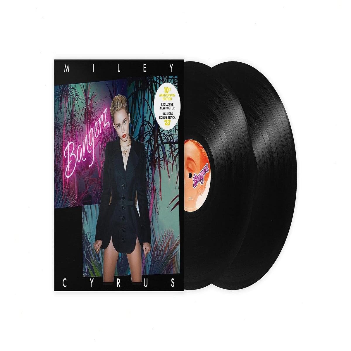 Miley Cyrus - Bangerz (10th Anniversary Edition) - (Deluxe Edition, 140 Gram Vinyl, Anniversary Edition, Gatefold LP Jacket, Poster) - [Vinyl]