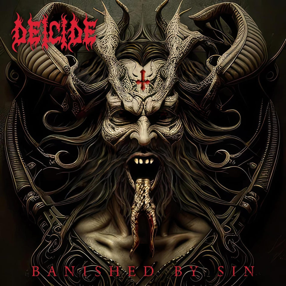 Deicide - Banished By Sin - (Clear Vinyl, Red) - [Vinyl]