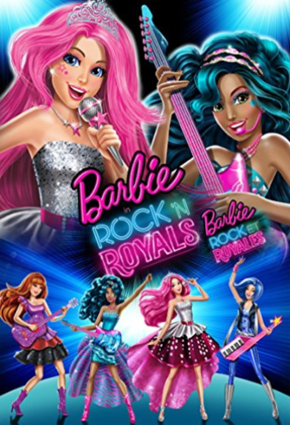 BARBIE IN ROCK 'N ROYALS - [DVD]