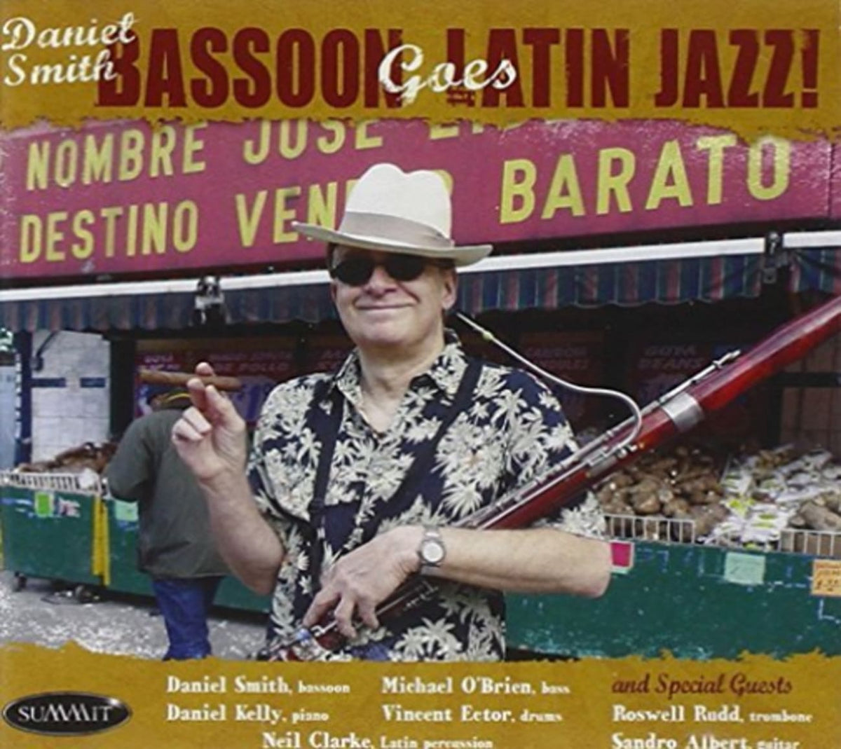 Daniel Smith - Bassoon Goes Latin-Jazz - (Jewel Case Packaging) - [CD]