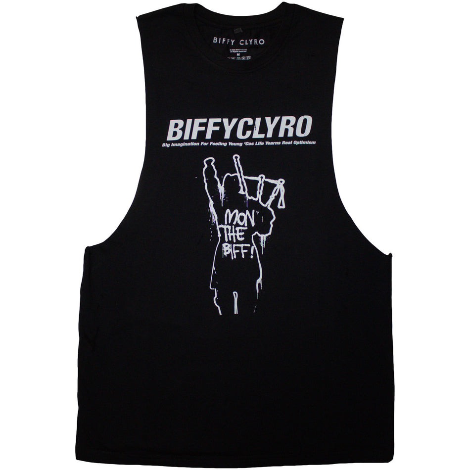 Biffy Clyro Unisex Vest T-Shirt: Big Imagination (Black)
