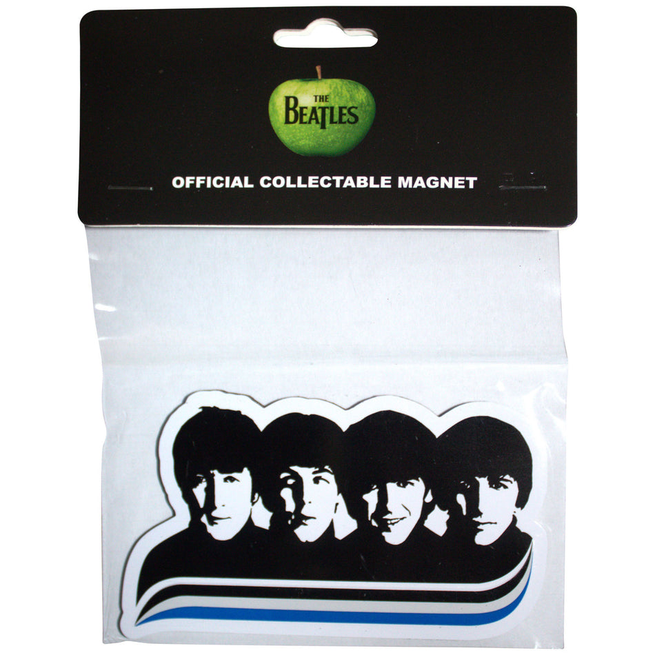 The Beatles Fridge Magnet: A Hard Day's Night Faces Embossed