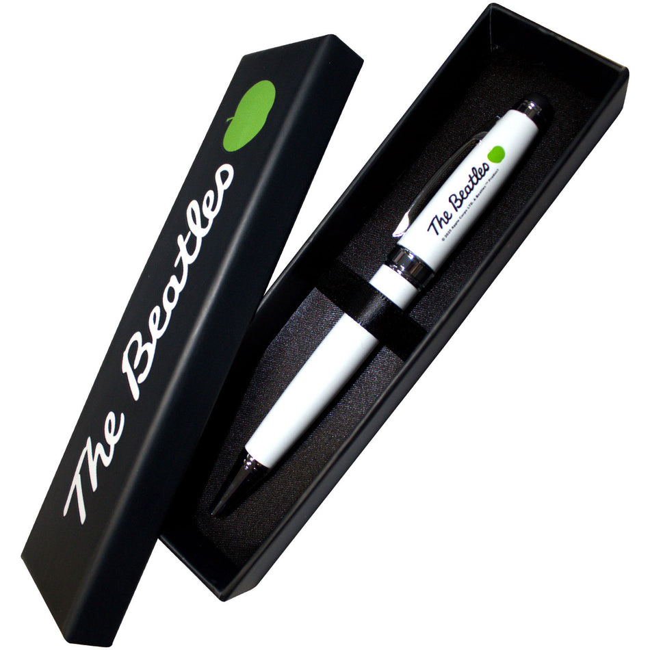 The Beatles Gift Pen: Calligraphy Logo & Apple