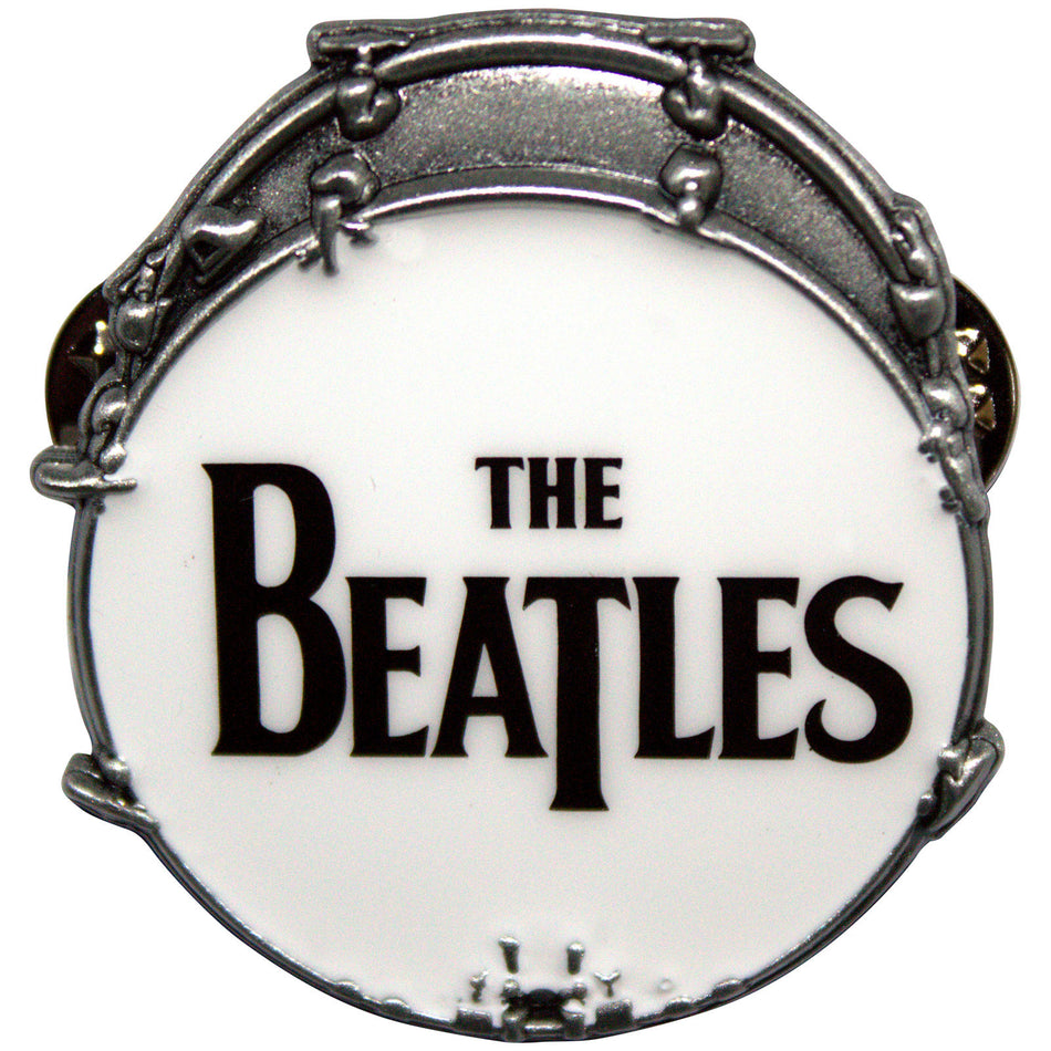 The Beatles Pin Badge: Drop T Drum