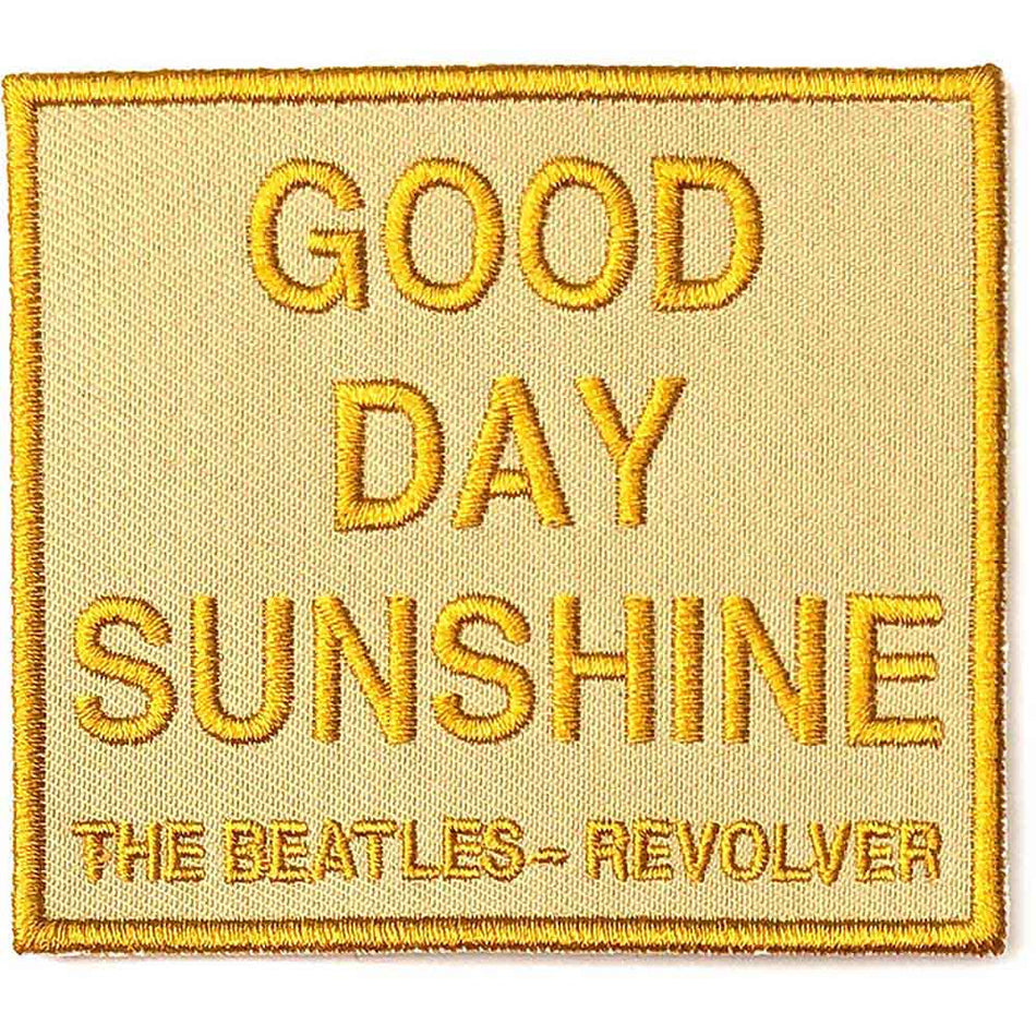 The Beatles Standard Patch: Good Day Sunshine