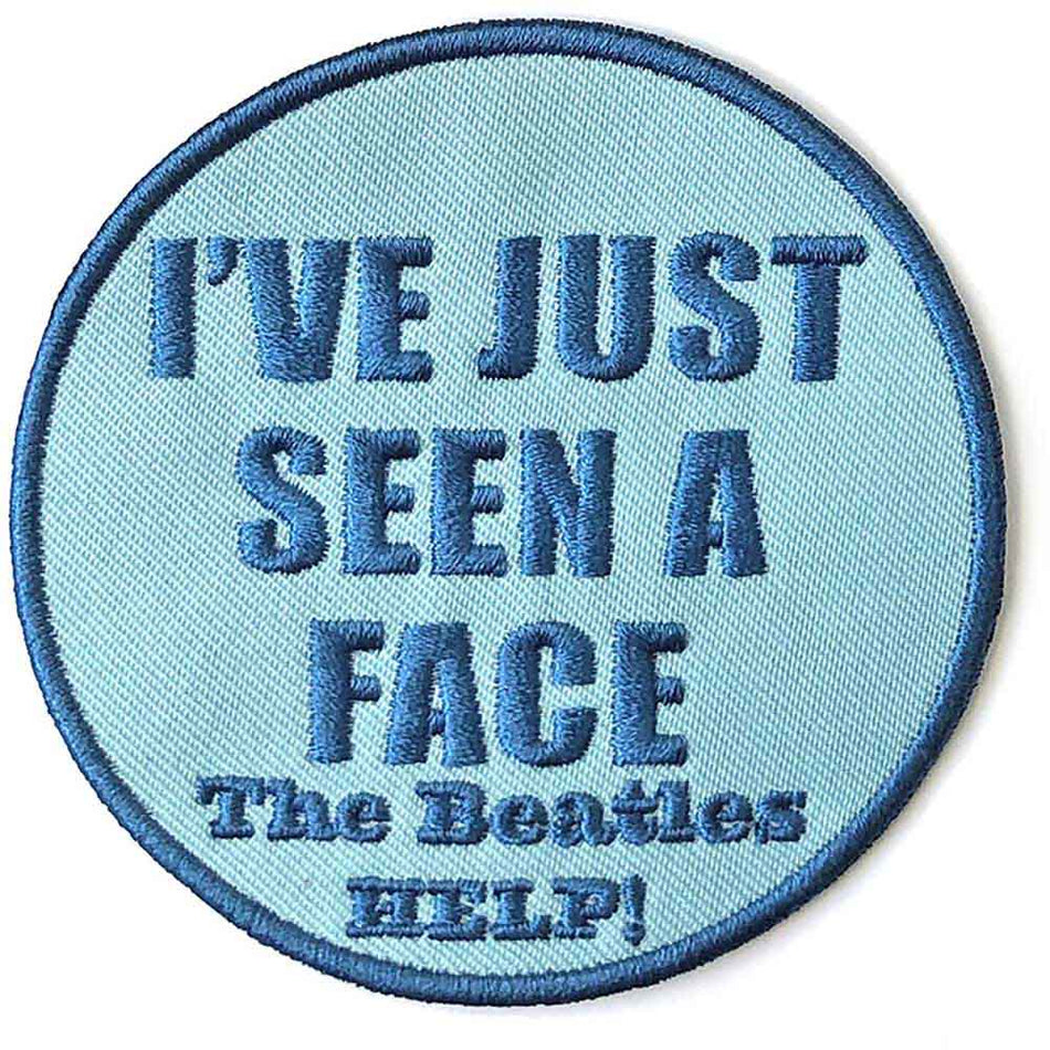 The Beatles Standard Patch: I've Just Seen A Face
