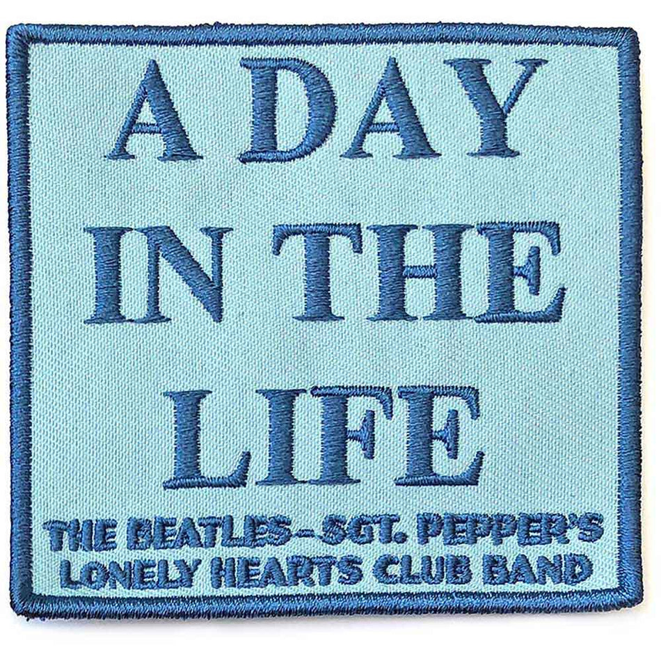 The Beatles Standard Patch: A Day In The Life