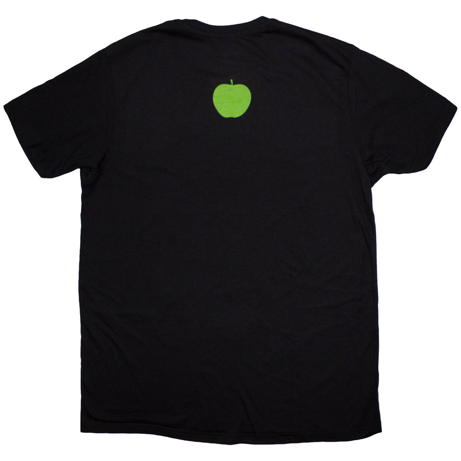The Beatles Ladies T-Shirt: Rooftop (Black) (Back Print)
