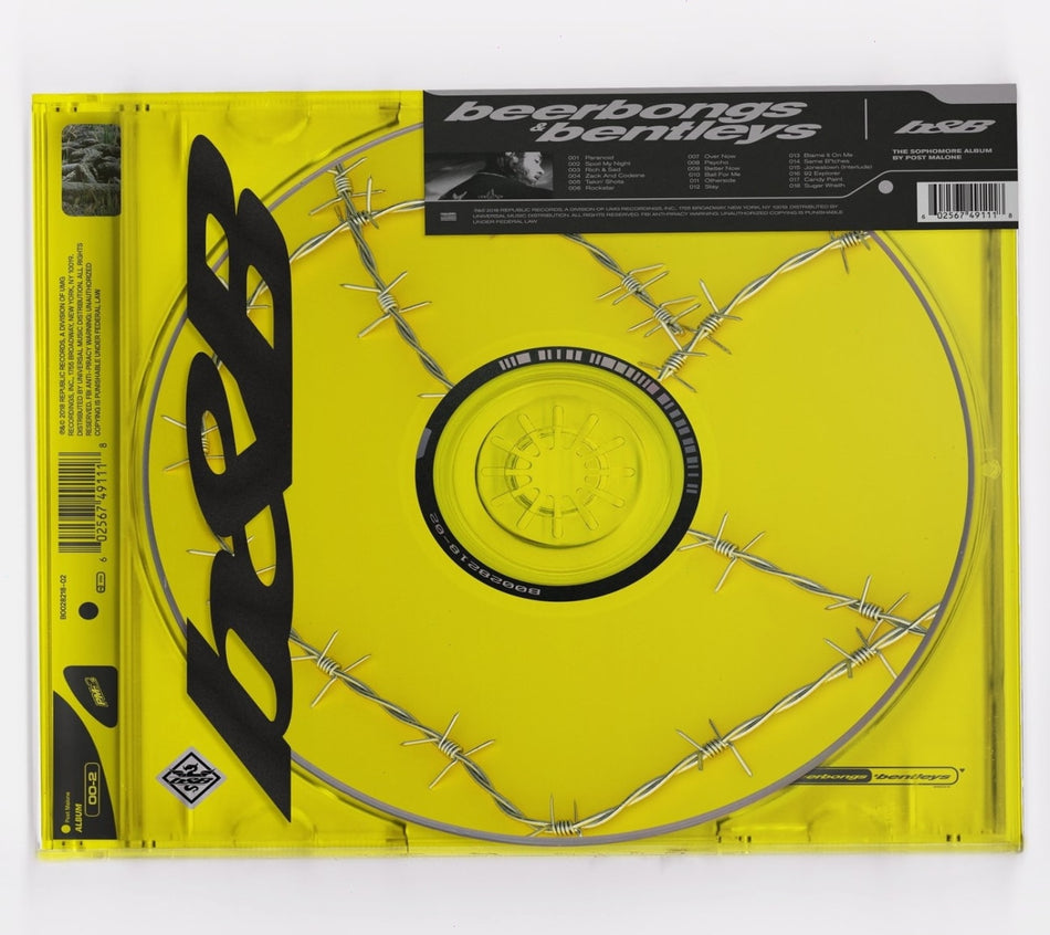 Post Malone - Beerbongs & Bentleys [Explicit Content] - (Parental Advisory Explicit Lyrics) - [CD]