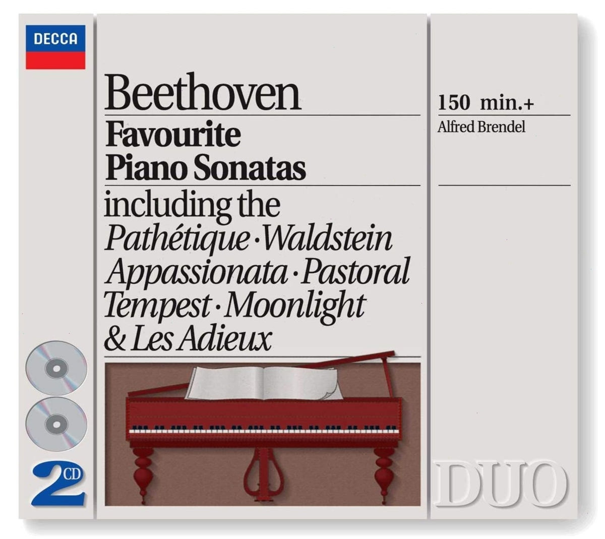 Alfred Brendel - Favorite Piano Sonatas - [CD]