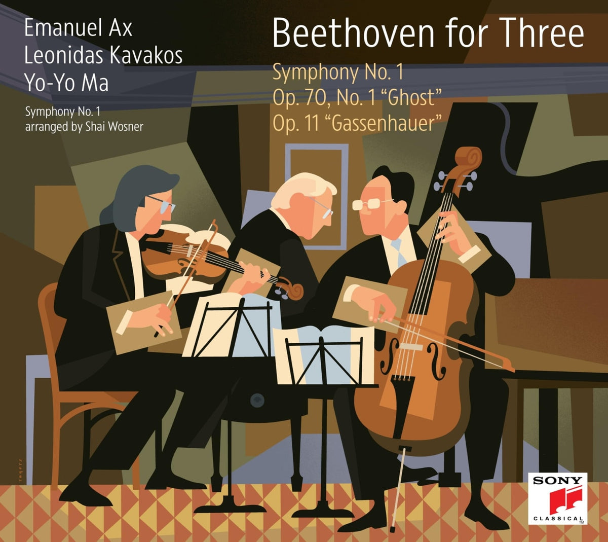 Beethoven for Three - Beethoven for Three: Symphony No. 1 and Piano - [CD]