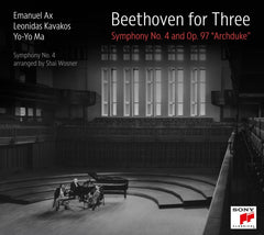 Emanuel Ax - Beethoven for Three: Sym 4 & Op 97 Archduke - [CD]