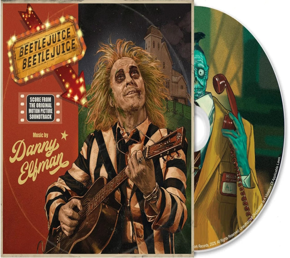 Danny Elfman - Beetlejuice Beetlejuice (Original Soundtrack) - [CD]