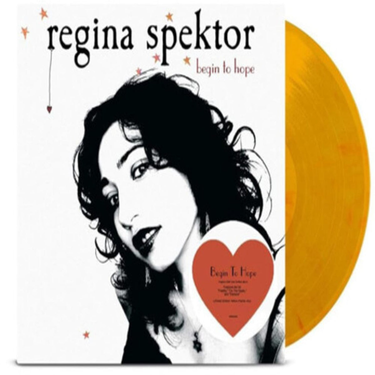 Regina Spektor - Begin to Hope (Yellow Flame LP) - (Colored Vinyl, Yellow) - [Vinyl]