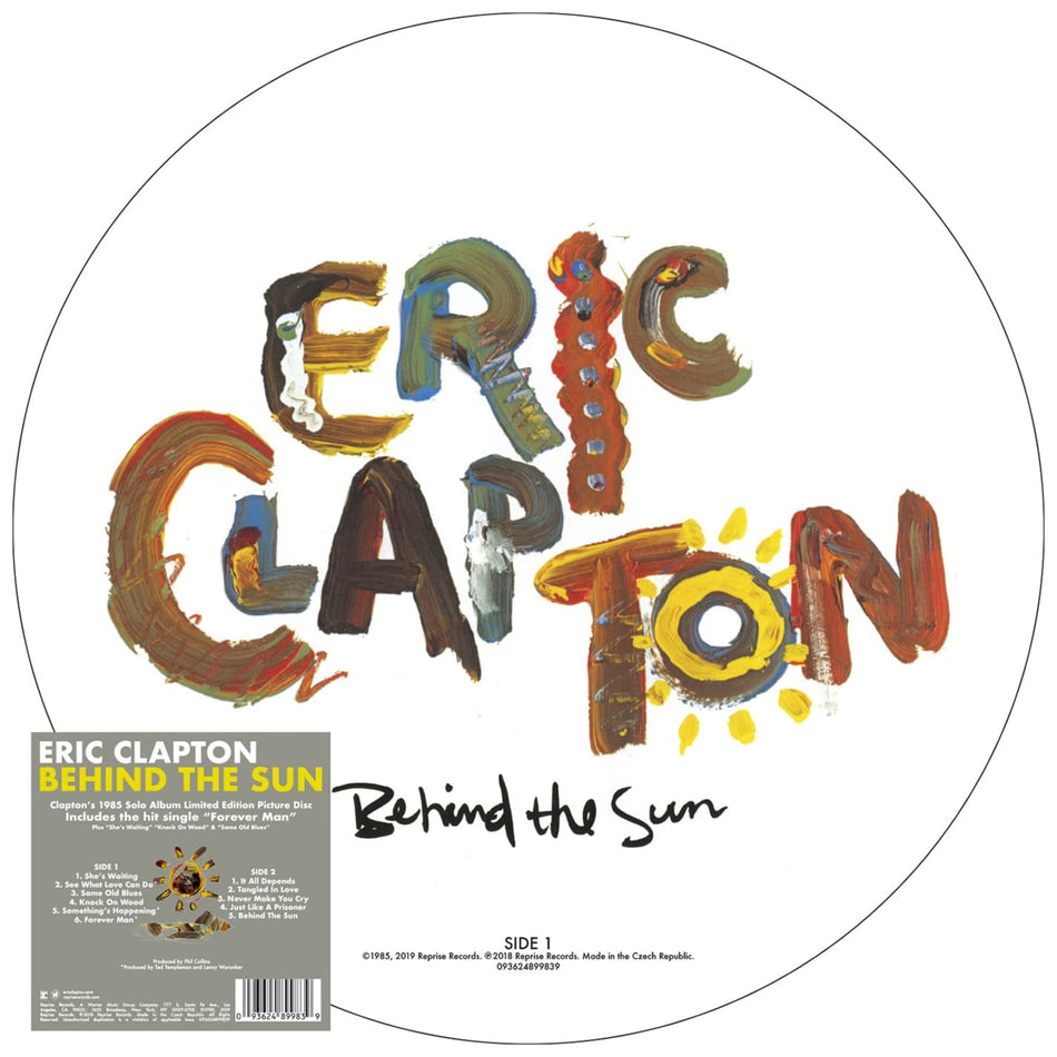 Eric Clapton - Behind The Sun - (Picture Disc Vinyl) - [Vinyl]