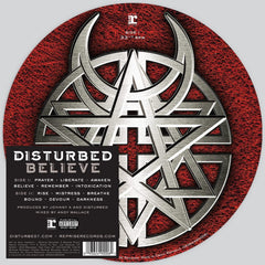 Disturbed - Believe [Explicit Content] - (Parental Advisory Explicit Lyrics, Picture Disc Vinyl) - [Vinyl]