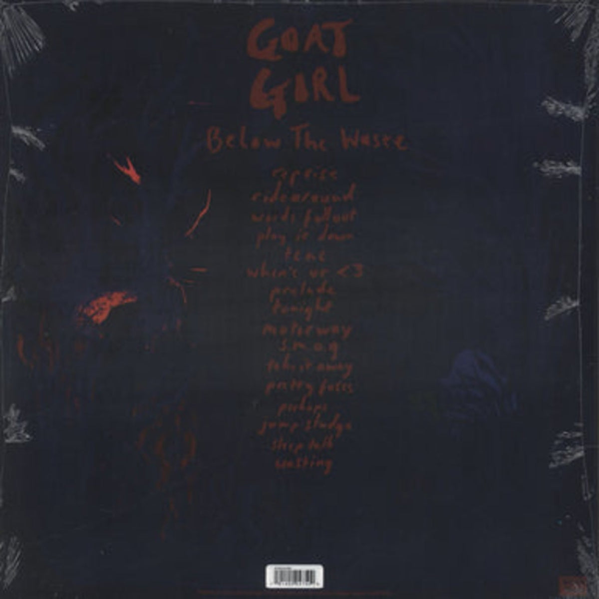 Goat Girl - Below The Waste- Red Colored - [Vinyl]