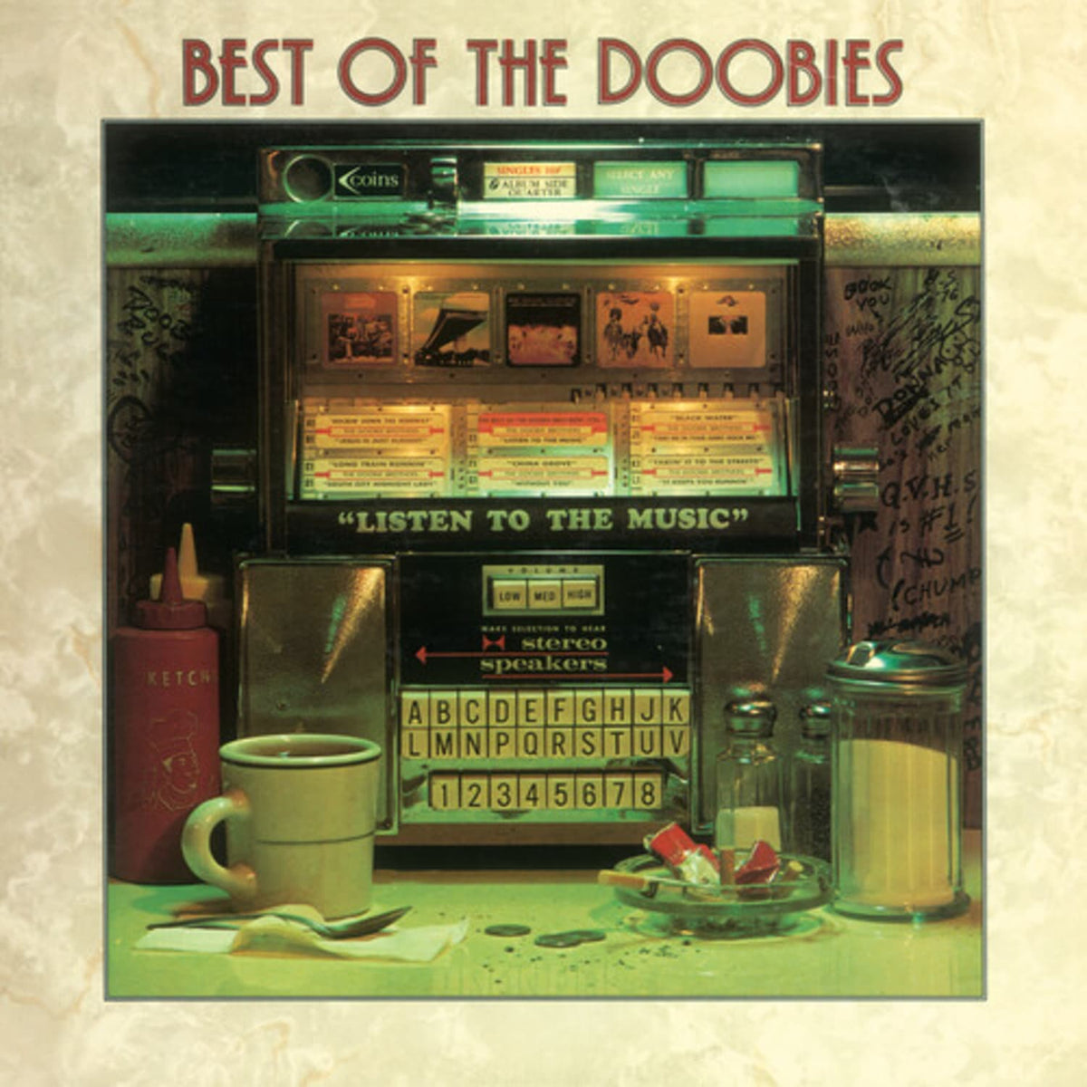 The Doobie Brothers - Best of The Doobies - (Clear Vinyl, Coke Bottle Green, 140 Gram Vinyl, Brick & Mortar Exclusive) - [Vinyl]