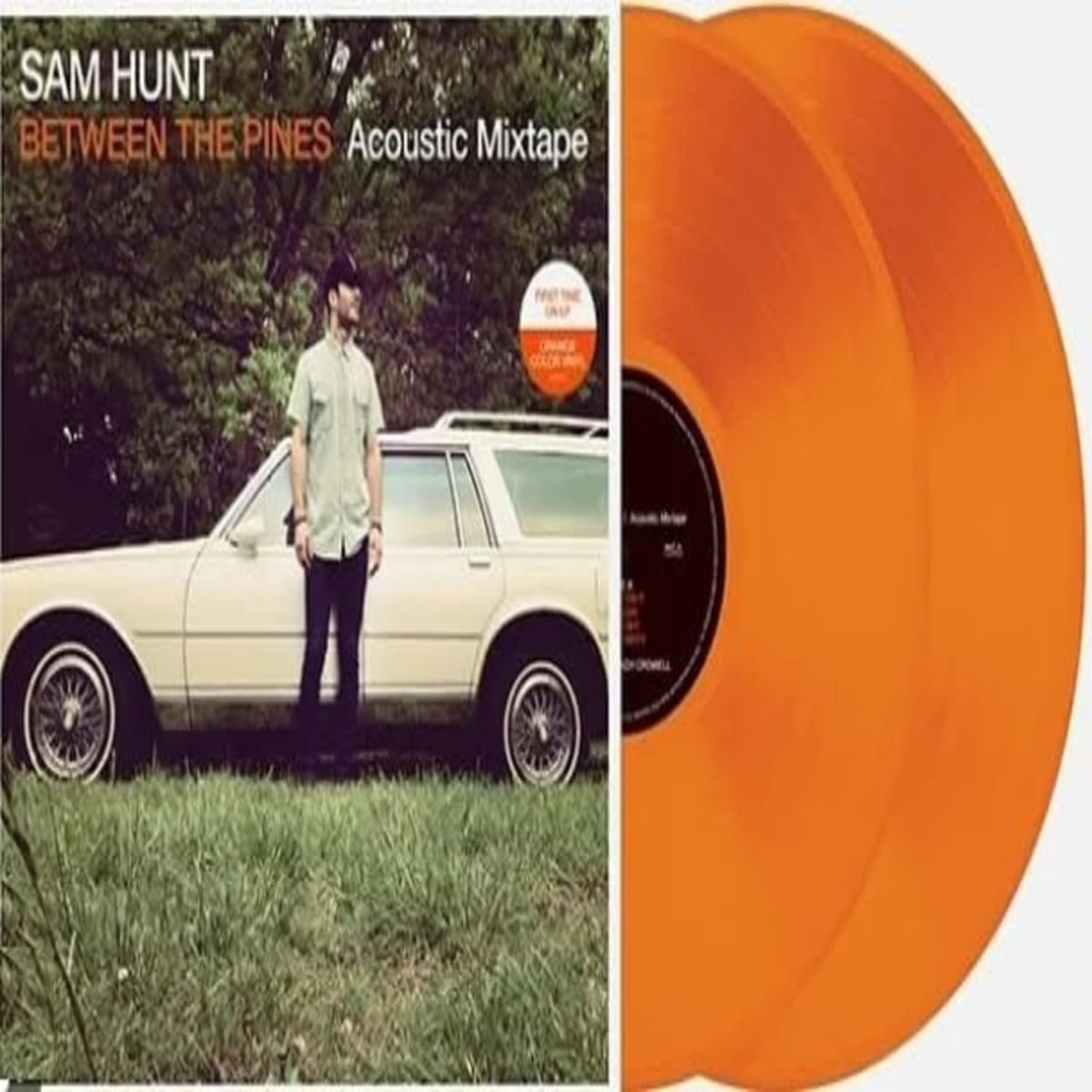 Sam Hunt - Between The Pines (Acoustic Mixtape) - (Colored , Orange) - [Vinyl]