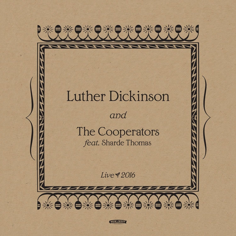 Luther Dickinson And The Cooperators Feat. Sharde Thomas - BF 22 - ROCK LIVE CONCERT - [Vinyl]