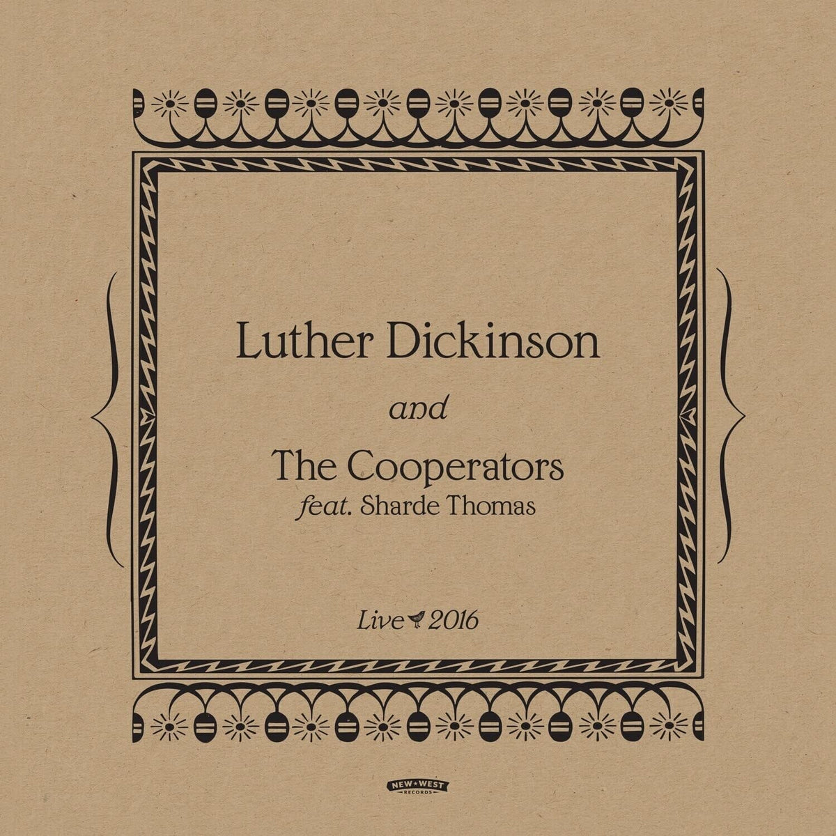 Luther Dickinson And The Cooperators Feat. Sharde Thomas - BF 22 - ROCK LIVE CONCERT - [Vinyl]