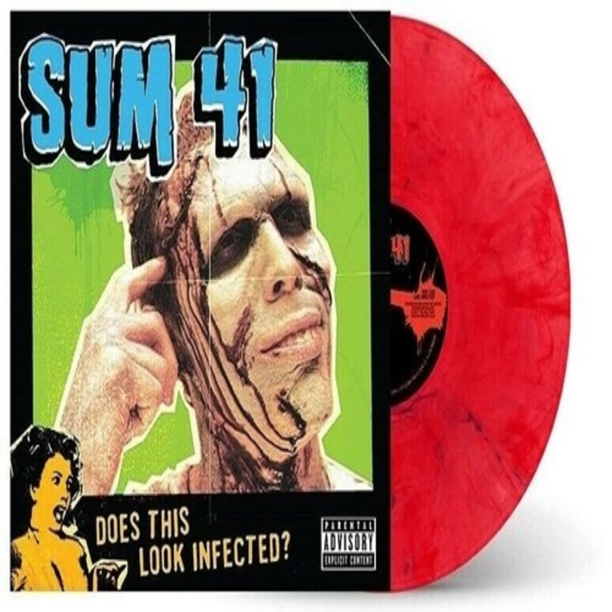 Sum 41 - Does This Look Infected (Red Swirl 180g) - [Vinyl]