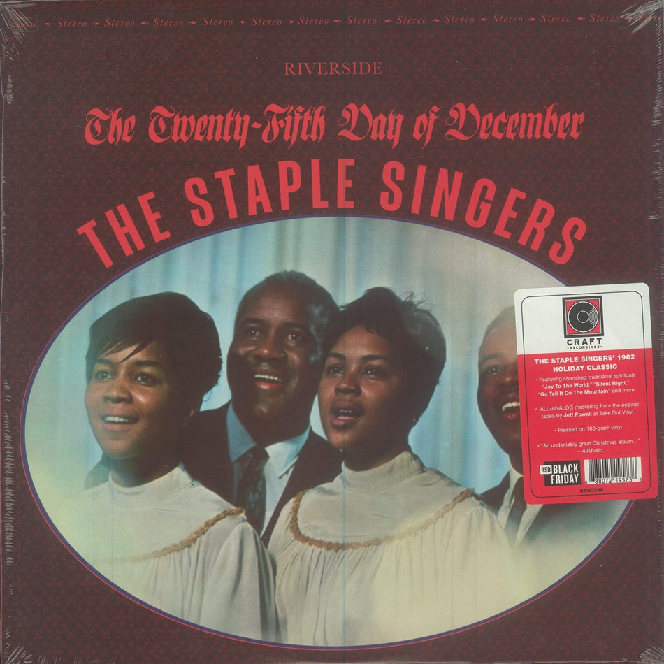 The Staple Singers - The Twenty-fifth Day Of December - (180 Gram Vinyl) - [Vinyl]