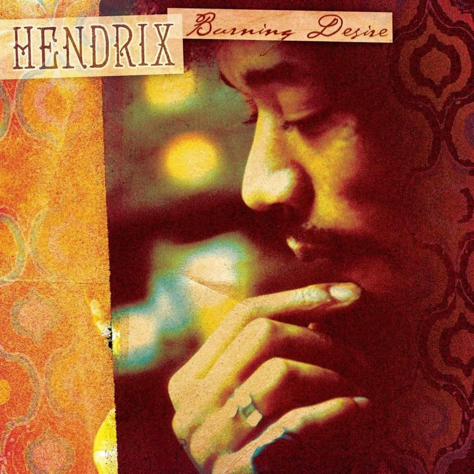 Jimi Hendrix - Burning Desire - (RSD Exclusive, Clear Vinyl, Orange, Red, Gatefold LP Jacket) - [Vinyl]