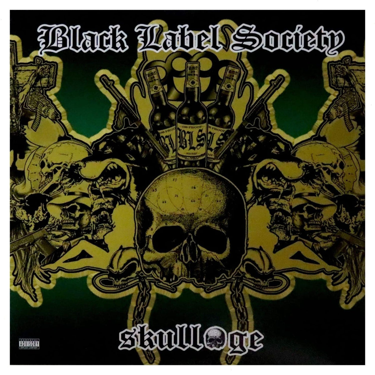 Black Label Society - Skullage (RSD) - (Colored Vinyl, Green, 180 Gram Vinyl, Digital Download Card) - [Vinyl]