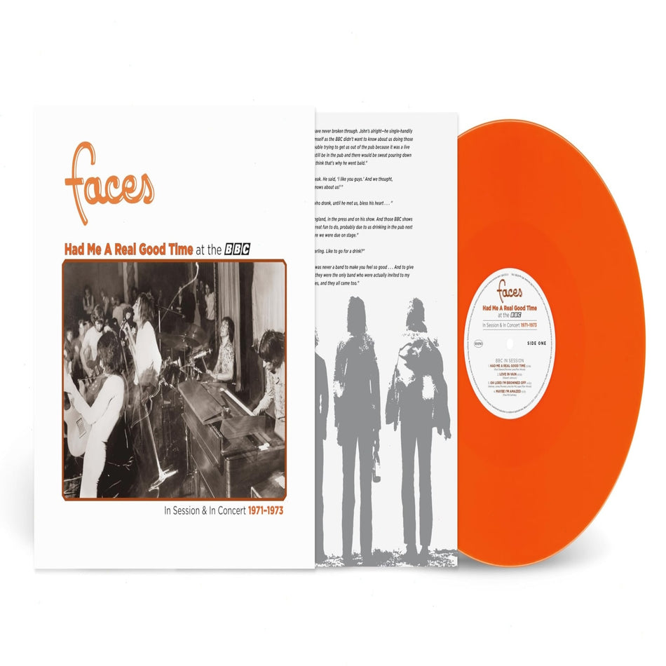 Faces - Had Me A Real Good Time With Faces! In Session & Live at BBC 1971-73 - (Colored Vinyl, Orange, RSD Exclusive) - [Vinyl]