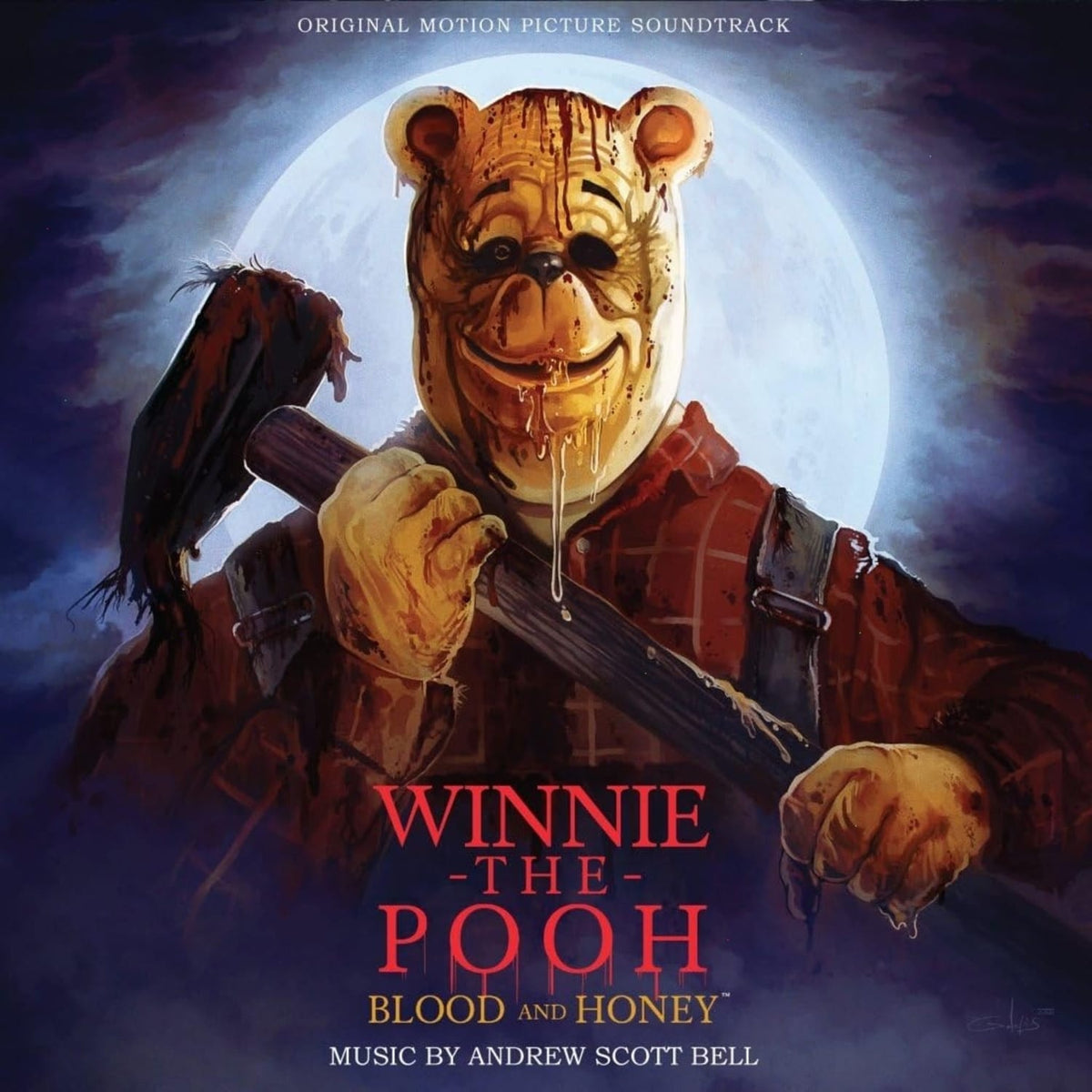 Andrew Scott Bell - Winnie The Pooh: Blood & Honey (Original Soundtrack) (RSD) - (Colored Vinyl, Red, Gold, Limited Edition) - [Vinyl]