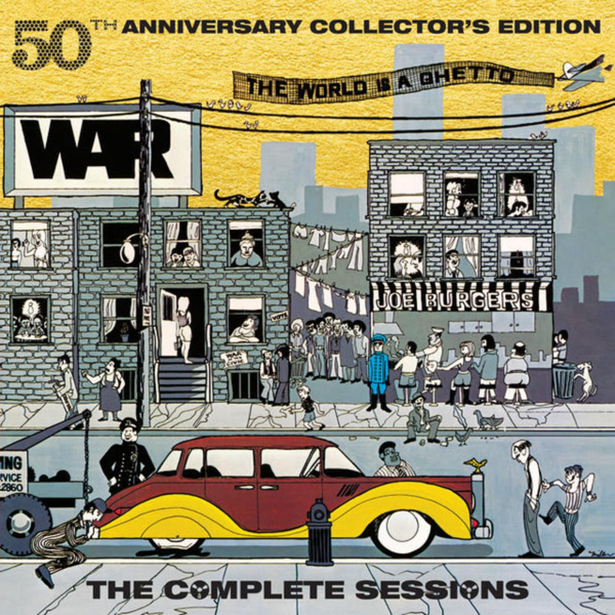 War - The World Is A Ghetto (50th Anniversary Collector's Edition) - (Oversize Item Split, RSD Exclusive, Boxed Set, Anniversary Edition, Collector's Edition) - [Vinyl]