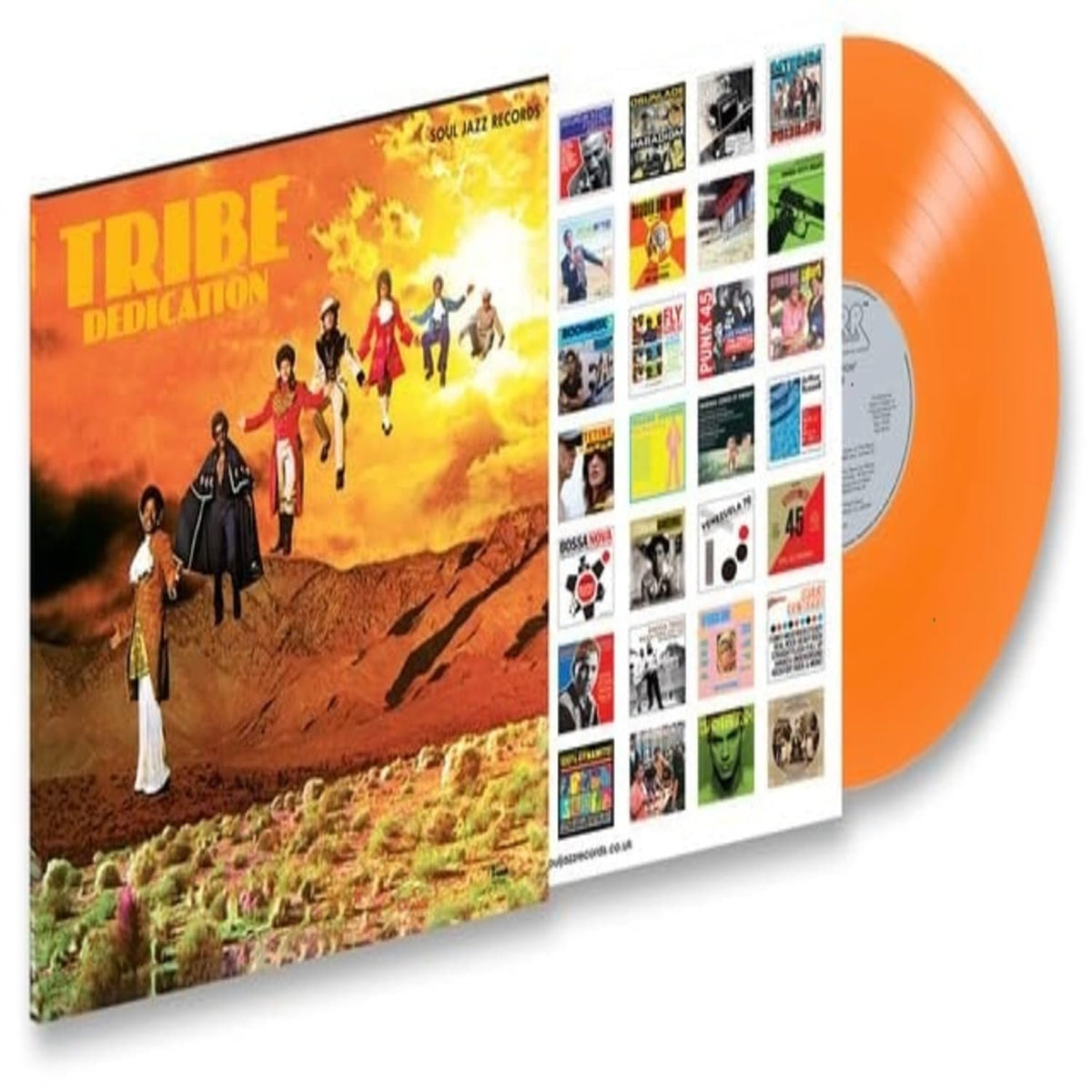 The Tribe - Dedication - (RSD Exclusive, Colored Vinyl, Orange, Digital Download Card) - [Vinyl]