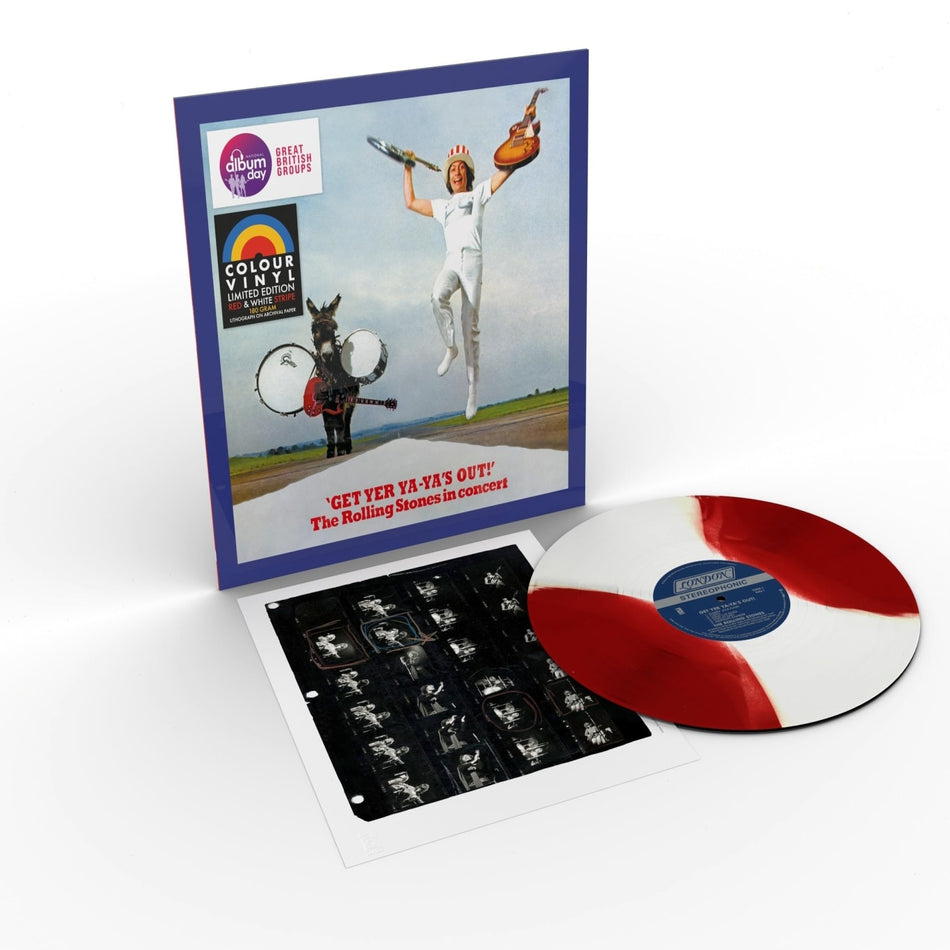 The Rolling Stones - Get Yer Ya-Ya's Out! The Rolling Stones In Concert - (RSD Exclusive, Colored Vinyl, Red, White, 180 Gram Vinyl) - [Vinyl]
