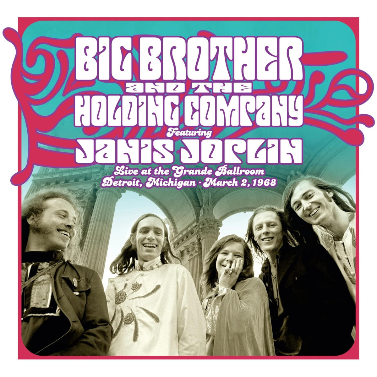 Big Brother & the Holding Company - Live At The Grande Ballroom Detroit March 2, 1968 - (RSD Exclusive, 140 Gram Vinyl) - [Vinyl]