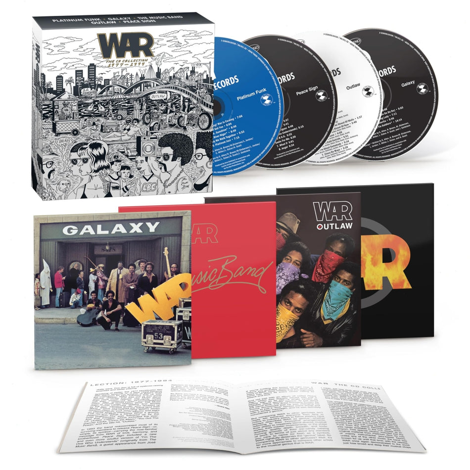 War - The CD Collection 1977-1994 - (Boxed Set) - [CD]