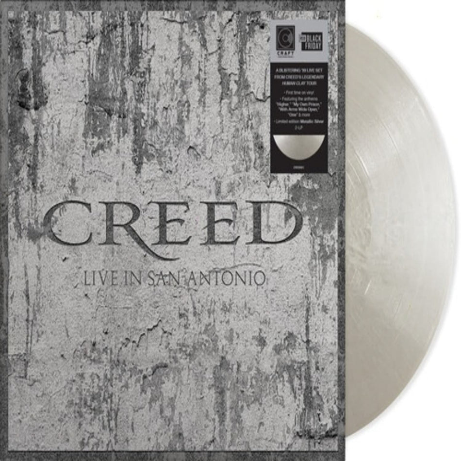 Creed - Live In San Antonio (11/ 14/ 1999) - (RSD Exclusive, Colored Vinyl, Silver) - [Vinyl]