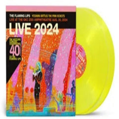 The Flaming Lips - Yoshimi Battles The Pink Robots: Live At The Zoo Amphitheatre, Oklahoma City, August 30, 2024 - (RSD Exclusive, Colored Vinyl, Yellow) - [Vinyl]